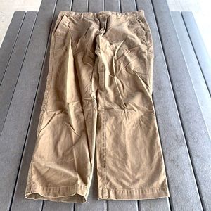 3/$15! Sonoma 34 by 32 camel khakis